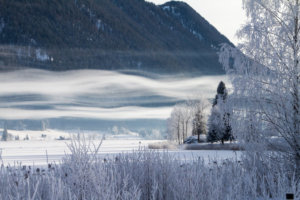 Winterlandschaft am Weissensee Winterlandschaft am Weissensee