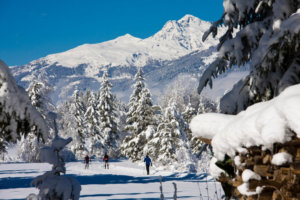 Langlaufen am Weissensee