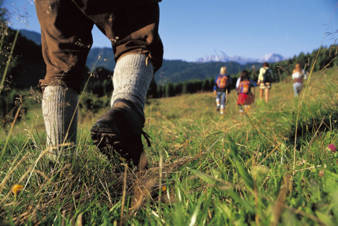 Wandern am Weissensee